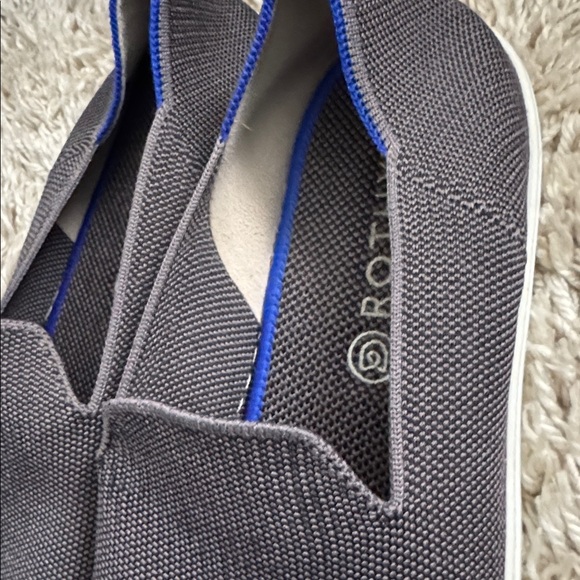 Rothy\'s The Sneaker Women\'s Size 10.5 Slip On Shoes Steel Grey